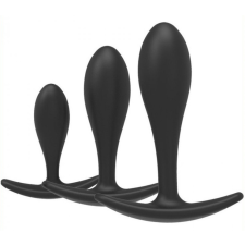 FUKR Training Curve Black – 3 darabos mini plug szett anál