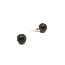 Fülbevaló golyó jáspis kambaba 8mm fülbevaló
