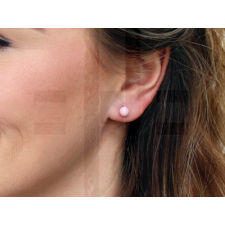  Fülbevaló kerámia golyóval rozsdamentes acélból fülbevaló