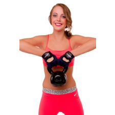Füles súlyzó, fém - Kettle ball, 24 kg kettlebell