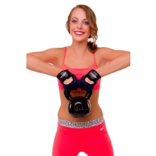 Füles súlyzó, fém - Kettle ball, 28 kg kettlebell