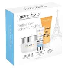 Full Cosmetix Kft. Dermedic Oilage Anti-ageing arcápoló csomag 50ml+25ml+7ml kozmetikai ajándékcsomag