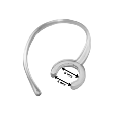  Fülpánt Bluetooth headset-hez kis átmérőjű bilinccsel - 6 mm audió kellék