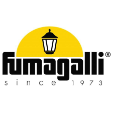  Fumagalli AMELIA WALL LED 8W 2,7K E27 fekete kültéri falilámpa kültéri világítás
