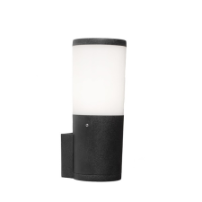 Fumagalli amelia wall led 8w 4k e27 fekete kültéri falilámpa kültéri világítás