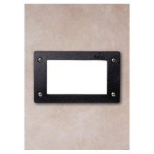 Fumagalli LETI 200 HS LED 3W GX53 fekete kültéri beépíthető falilámpa kültéri világítás