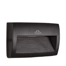  Fumagalli LORENZA 270 LED 11W 4K R7S fekete kültéri falilámpa kültéri világítás