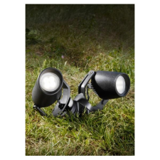 Fumagalli minitommy el 2l gu10/12w fekete led reflektor cct állítható színhõmérsékletû fényforrással kültéri világítás