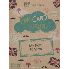 FUN CARD:MY NEXT 50 VERBS nyelvkönyv, szótár