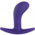 Fun Factory Bootie - szilikon, vízálló anál dildó - S méret - 7,6 cm (lila)