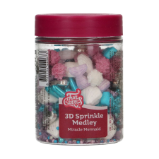 Funcakes 3D szórócukor, Csodás Hableány, 70g sütés és főzés