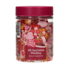 Funcakes 3D szórócukor, Titkos Valentin, 70g sütés és főzés
