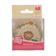 Funcakes muffin papír, Safari, 48 db sütés és főzés