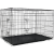 FUNFIT összecsukható XXXL Szobakennel 122x74,5x80,5cm - fekete
