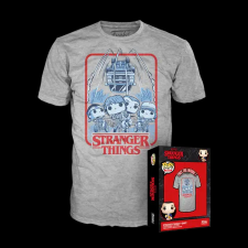 Funko Boxed Tee: Stranger Things: Stranger Things Group póló (L) játékfigura