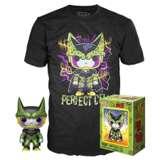 Funko Pocket Pop! & Tee: Dragon Ball Z - Perfect Cell figura és póló (M) játékfigura