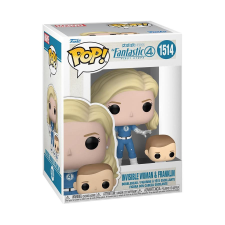 Funko POP!&Buddy: Fantastic Fourt: First Steps - Invisible Woman & Franklin figura játékfigura