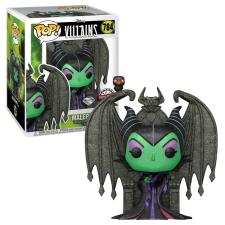 Funko Pop! Deluxe: Villains - Maleficent on throne figura (glitter) #784 játékfigura