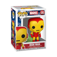 Funko POP! Marvel: Holiday - Iron Man w/Bag figura játékfigura
