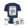Funko Pop! & Tee: Harry Potter - Hedwig figura és póló (L)