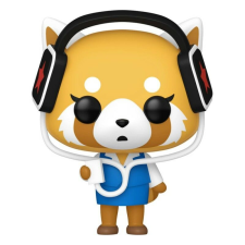 Funko Sanrio POP! Animációs vinyl figura Aggretsuko fejhallgatóval 9 cm játékfigura