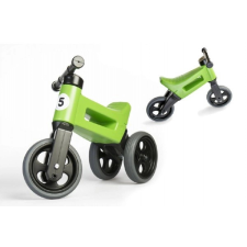 Funny Wheels Rider Sport zöld futóbicikli 2 az 1-ben lábbal hajtható járgány