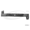  Fűnyíró kés Castelgarden AgroTwin Cut, 615mm, 18.2mm, 3 furatos, balra forgó utángyártott
