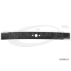  Fűnyíró kés Flymo XE38 378mm, 16.2mm, 3 furatos, utángyártott