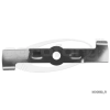  Fűnyíró kés MTD 46E 452mm, 32.1mm 1 furatos utángyártott