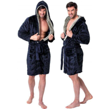 Fürdőköpeny Jordan Navy-Grey Men M lakástextília