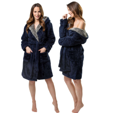 fürdőköpeny Jordan Navy-Grey women M lakástextília