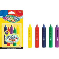  Fürdőkréta készlet, 5 db-os, Colorino fürdőszobai játék