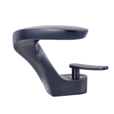 Fürdőszoba mosogató csaptelep, Blackswan, M17 típus, antik fekete modell, 14,5 cm csaptelep