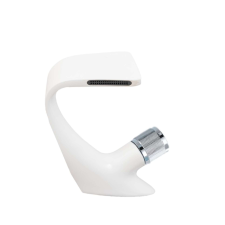  Fürdőszoba mosogató csaptelep, Blackswan, M48 típusú vízesés, fehér/króm modell, 19 cm csaptelep