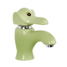 Fürdőszoba mosogató csaptelep, Blackswan, típus M289 Elefant, zöld modell, mérete 16 cm csaptelep