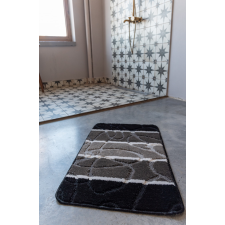 Fürdőszoba szőnyeg Komplex szürke 50x80cm lakástextília