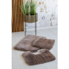 Fürdőszoba szőnyeg Lux Plüss 3 részes Camel 50x80cm lakástextília