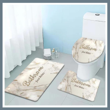  Fürdőszoba szőnyegek + WC fedél huzat - Just Relax 601099797189389 lakástextília