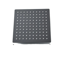  Fürdőszoba zuhanyfej, fekete 16 hüvelyk, króm 16 hüvelyk, Fekete 16 hüvelyk csaptelep