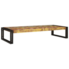  Fürdőszobai polc 120 x 50 x 23 cm Tömör mangófából, vas fürdőszoba bútor