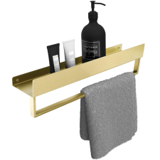 Fürdőszobai polc SF01 45cm gold brush fürdőszoba bútor
