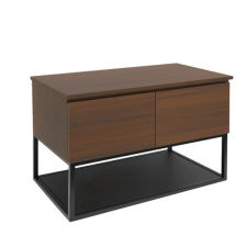  Fürdőszobaszekrény fedőlemezzel SAT B-Way 119x57x45 cm diófa matt BWAY120NUTDF fürdőszoba bútor