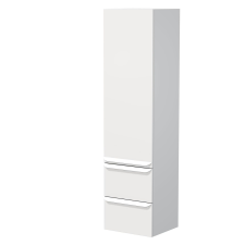 Fürdőszobaszekrény magas Naturel Pavia 40x155x35 cm fehér mat PAVIA3V40DVPBI fürdőszoba bútor