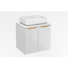  Fürdőszobaszekrény mosdó alá Naturel Stilla 60x60x45 cm fehér STILLAD06033DBI fürdőszoba bútor