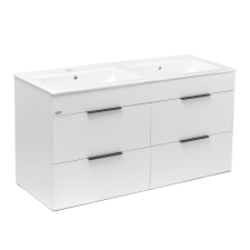 Fürdőszobaszekrény mosdóval Jika Plan 120x62,2x44,1 cm fehér PLAN120ZBI fürdőszoba bútor