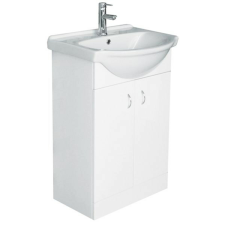 Fürdőszobaszekrény mosdóval Multi Pro 52x85x41,2 cm fehér lesk PRO50SOKL fürdőszoba bútor
