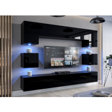 Furnitech Venezia Next AN-1 nappali faliszekrény sor - 240 x 207 cm bútor