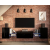 Furnitech Venezia Next AN-93N nappali faliszekrény sor - 226 x 60 cm (magasfényű fekete)