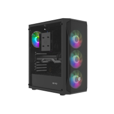 Fury Shobo SH4F RGB Számítógépház - Fekete számítógép ház