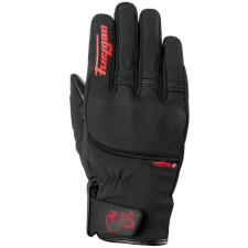 Furygan Jet All Season D3O® Evo motorkerékpár kesztyű fekete-piros motoros kesztyű